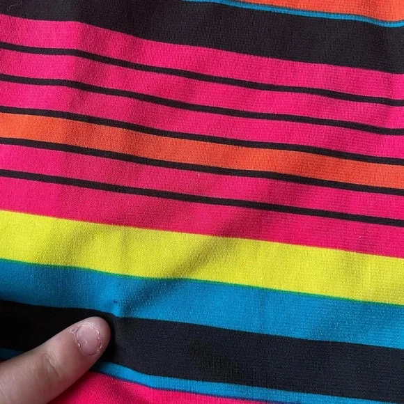 AS IS Vintage 2000s striped sleeveless dress / Mi Manchi. - Picture 5 of 6